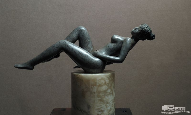 《故乡情》青铜64x20x16cm2009