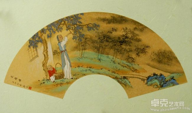 《采桑图》
