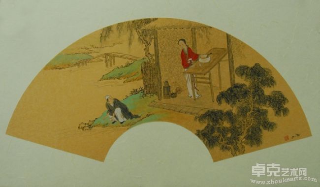 《卓文君卖酒》