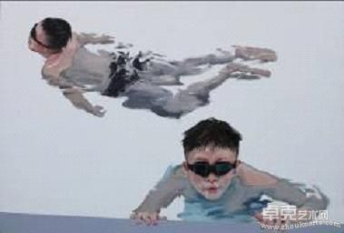 白日梦No.2 Daydream No.2 布面油画 Oil on Canvas 90 x 160cm 2009