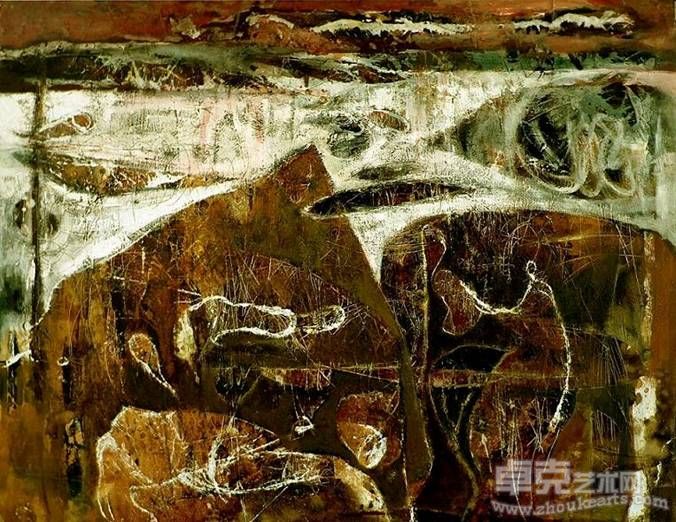 巫山云雨晴别离 122x98cm oil on board 2011