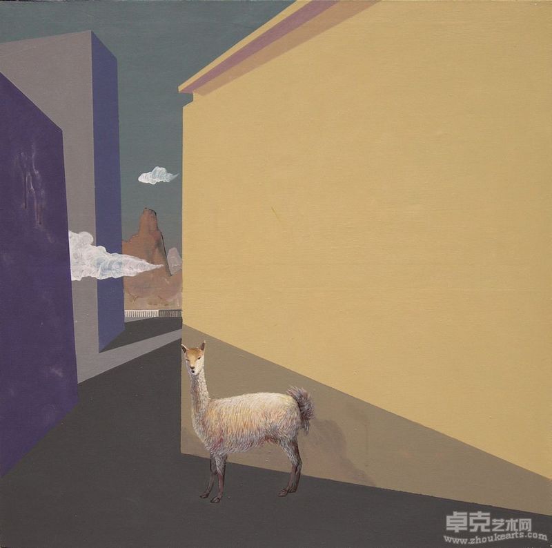 刘军辉《失乐园NO.3》布面丙烯 90-90cm