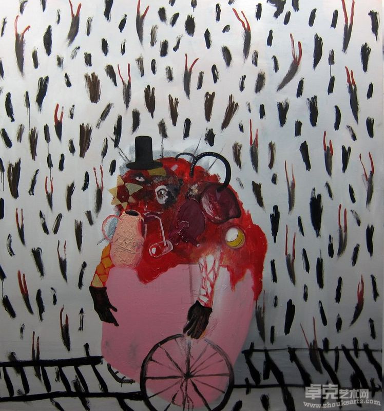 李泉山《伤员》布面丙烯 140X150cm 2010