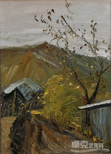 王安欣作品：秋风瑟瑟 46×33cm 2010