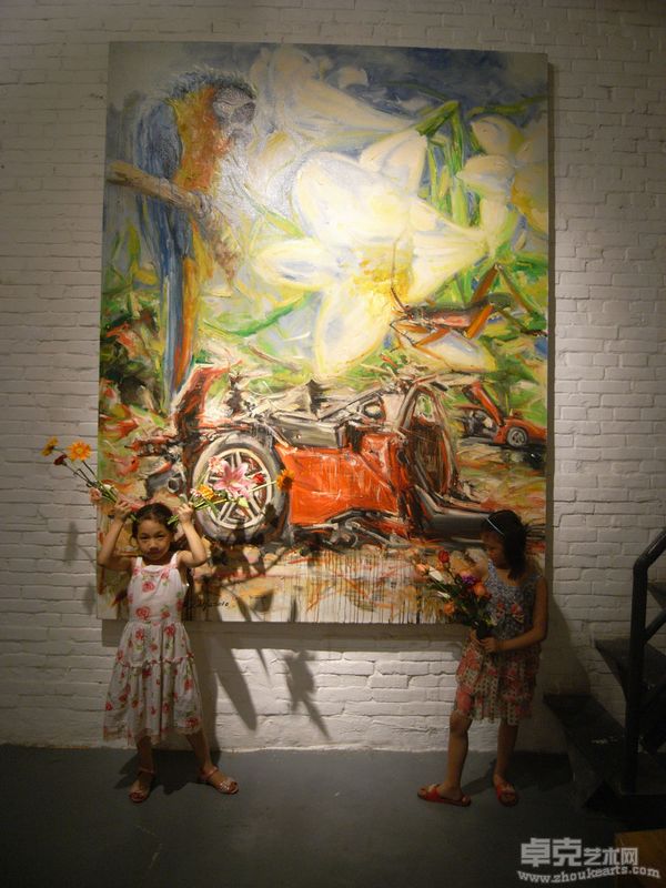 刘宇个展现场