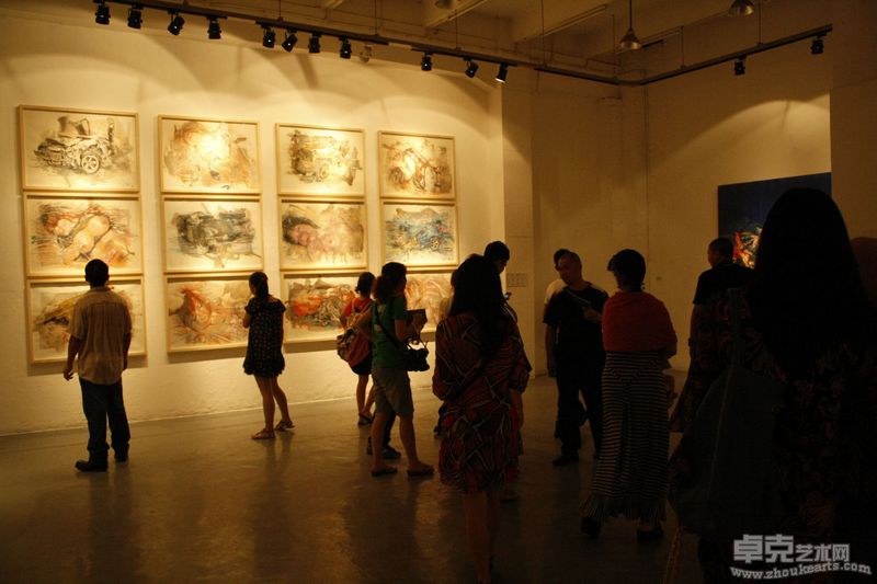 刘宇个展现场