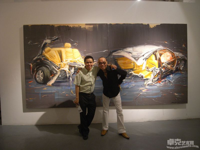 刘宇个展现场