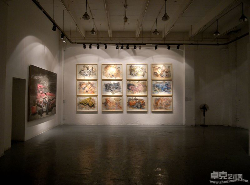 刘宇个展现场