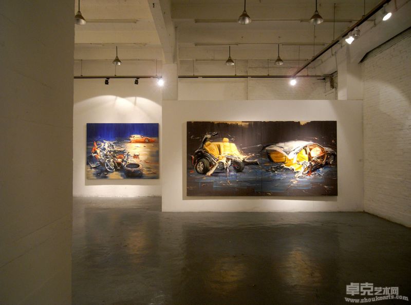 刘宇个展现场