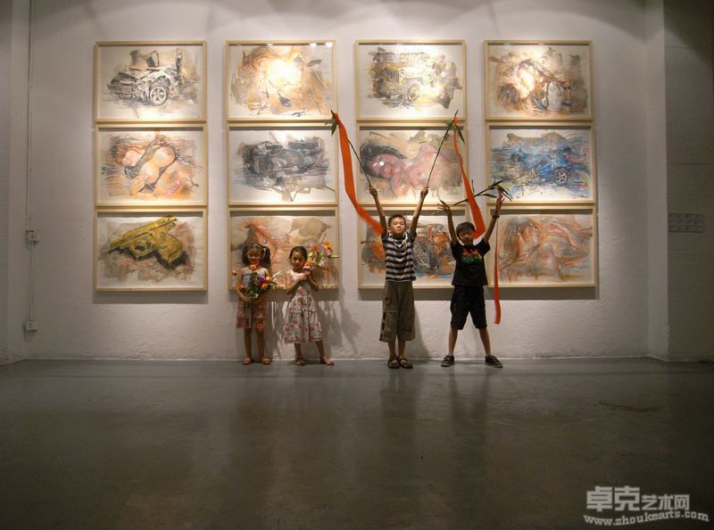 刘宇个展现场