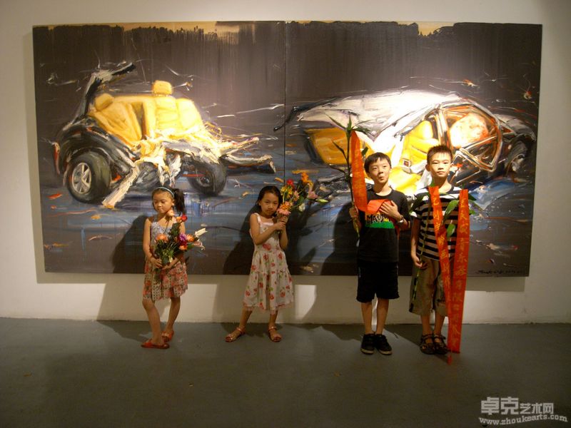 刘宇个展现场
