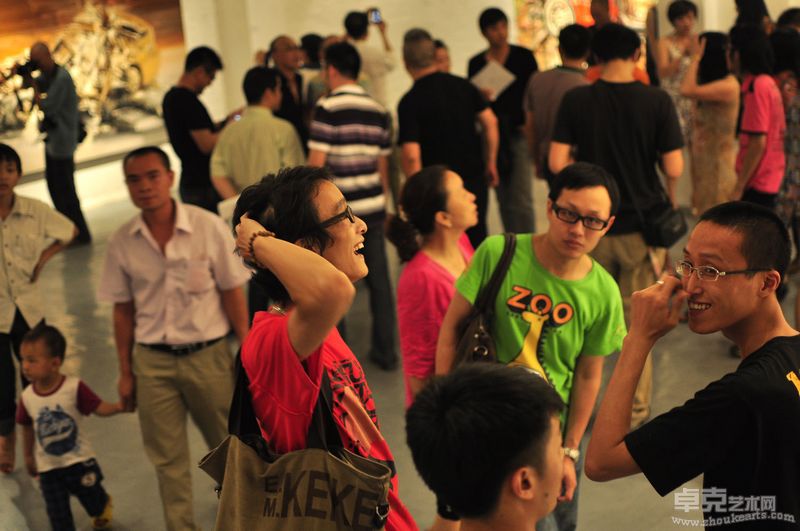 刘宇个展现场