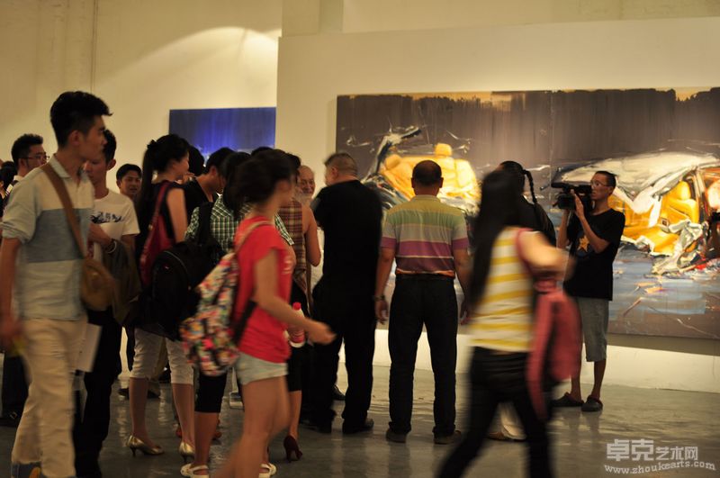 刘宇个展现场