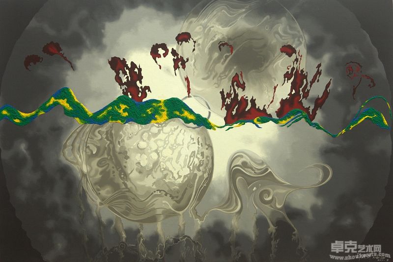 郭建婷 序列No.3 100X150cm 布面油画 2010