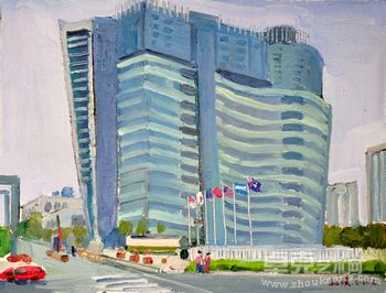 杜璞写生油画作品展