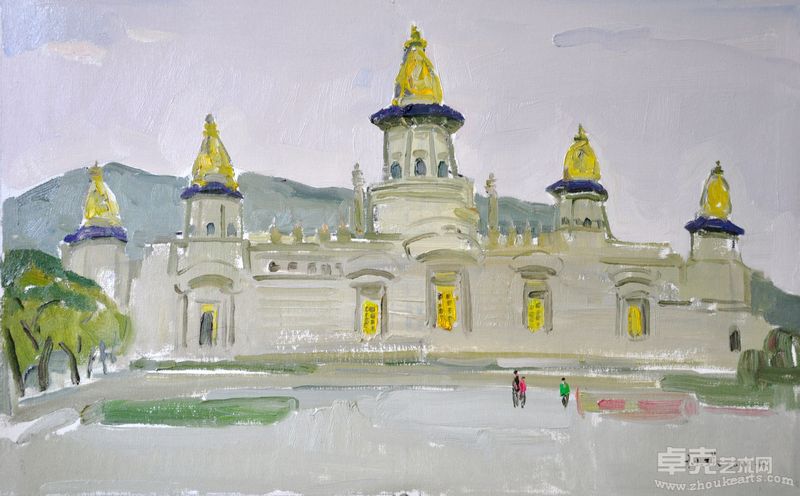 灵山梵宫35×56cm