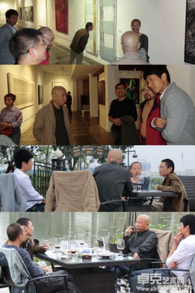 李路明、邹建平、杨东平等艺术家朋友友情互动、热情力挺 摄影：杨凌