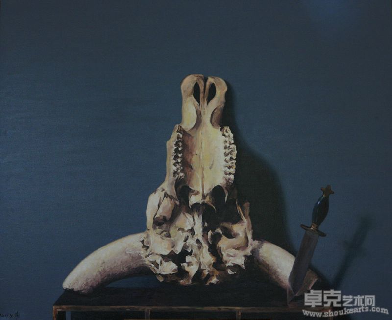 许泉 《垄上剑 》140X120CM 清华美院