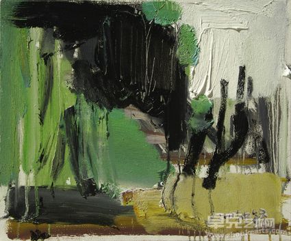 钟毓 _ 风景小品系列 2 _ 50cmx60cm _ 布面油画 _ 2011年