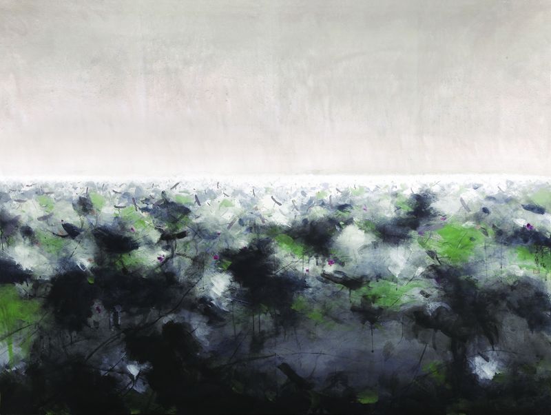 荷塘系列四十七 陆春涛 纸本水墨 150x200cm  2011年