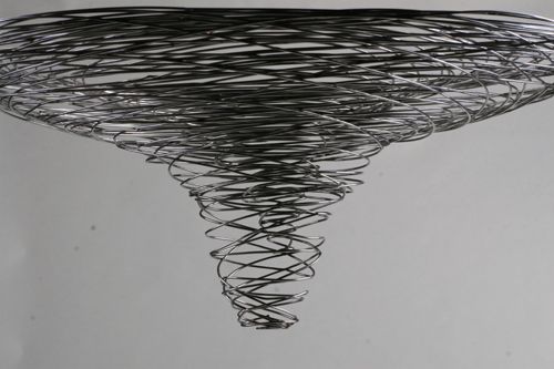 凸  雕塑 不锈钢 尺寸：80x55cm 2011
