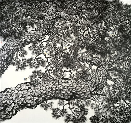 方楚雄作品《暮色苍茫》 2004年入选第十届全国美术展览