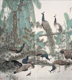 方楚雄作品《和谐家园 2008年入选纪念改革开放30周年优秀作品展