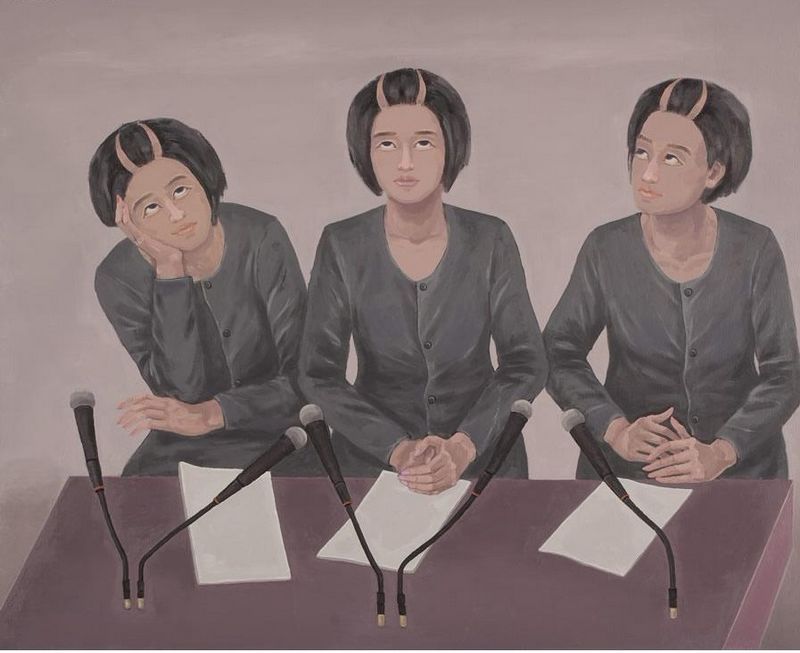 王淑平  G20峰会3  布面油画  2010
