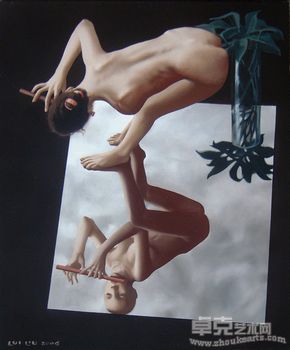 刘溢油画展