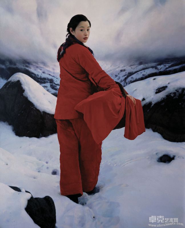 王沂东《春袭羽萍沟》，180x145cm，2009