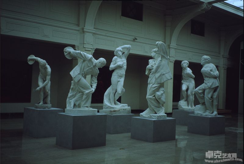隋建国作品：study of clothes veins Painted Fiberglass Original size