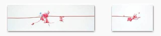 From Beijing With Love3, the work consist of 2 drawings together