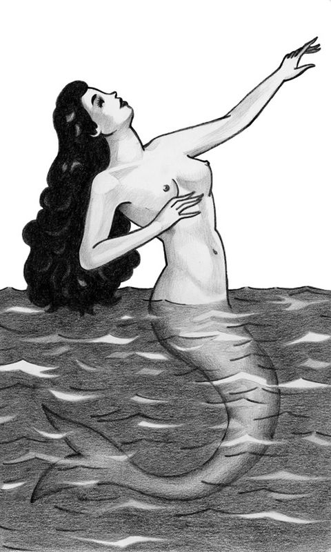 We Siren from We Who Feel Differently 我们塞壬 来自我们觉得自己不同 inkjet print 114.3 x 190.5 cm 喷墨打印 114.3 x 190.5厘米