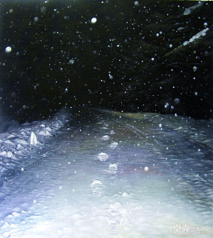 商成祥 谜途系列NO.2 200×180cm 布面油画 2011