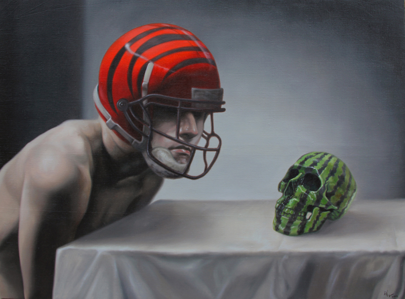 郑宏祥-进化分类学的障碍物Evolutionary Taxonomy of Obstacles-150x200cm布面油画Oil on Canvas2012