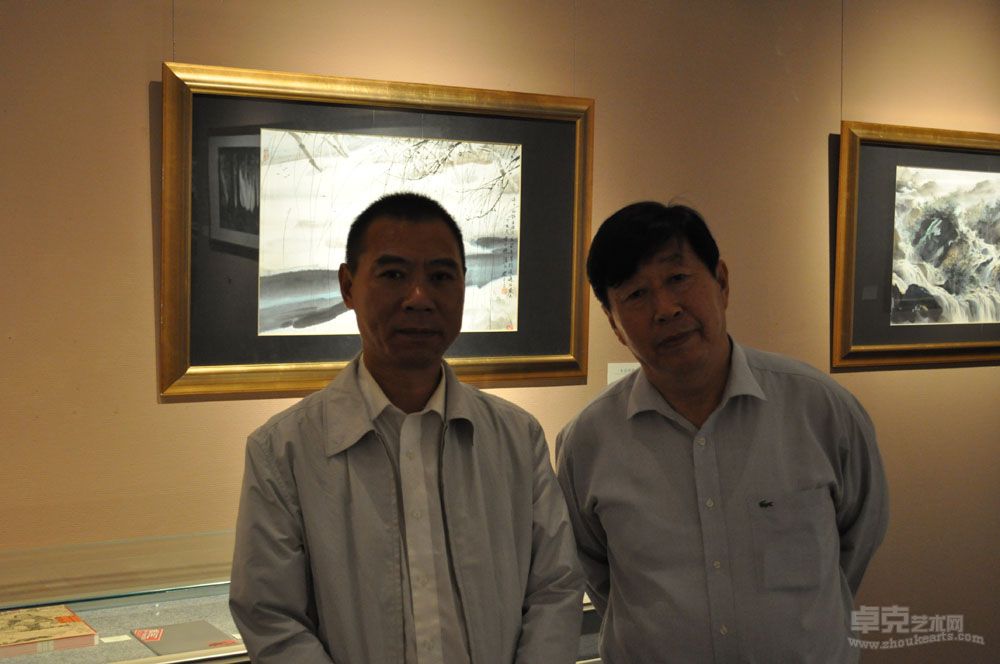 和刘大为先生在北京画院