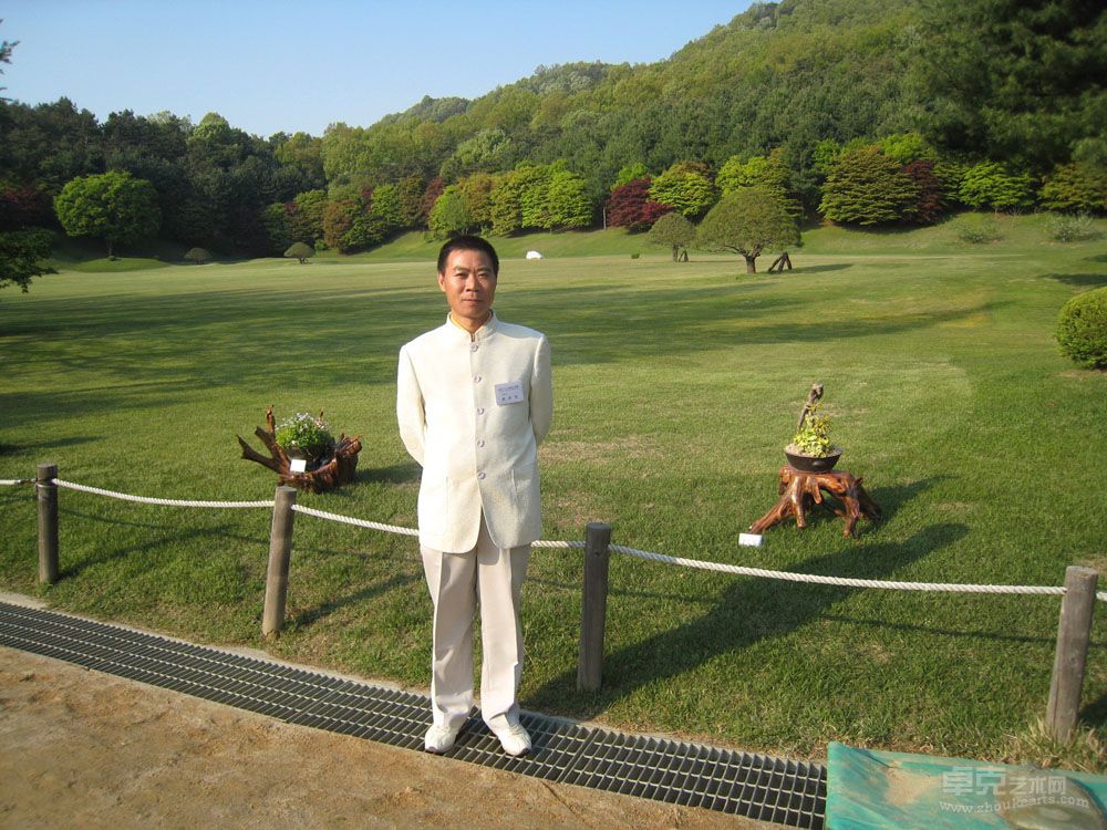 在韩国总统别墅高尔夫球场