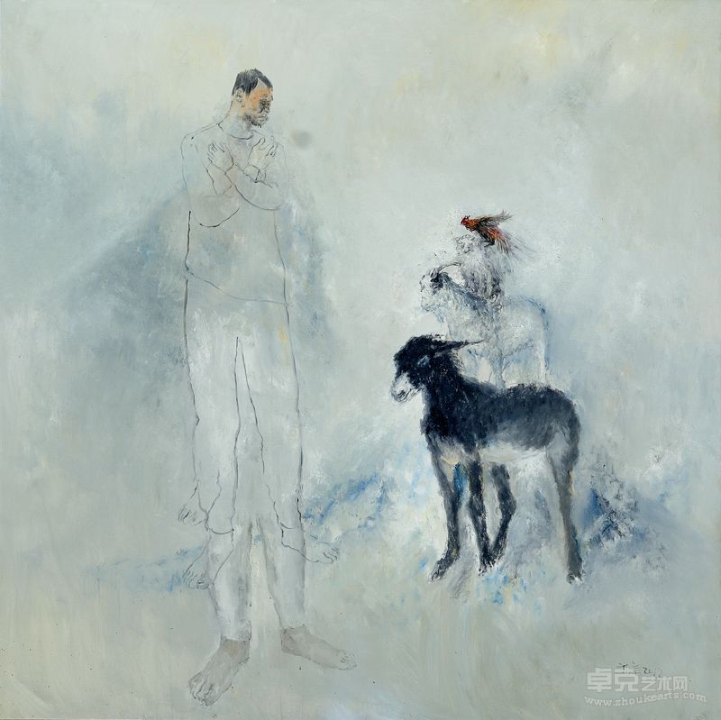 冬天里的骨头 200X200CM 2012