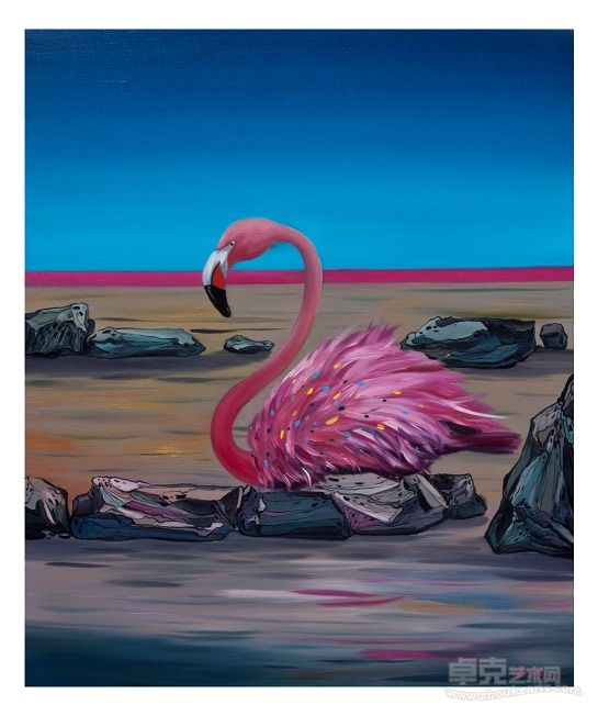 周多任 三次的梦 Dream Always 120x100cm 布面油画 2012年