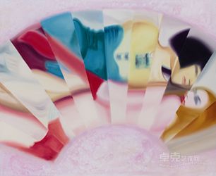 2012风花雪月之时尚Ⅹ  布面油画 220cmx180cm
