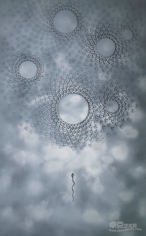 生命之四  2.4m*1.5m   2010年