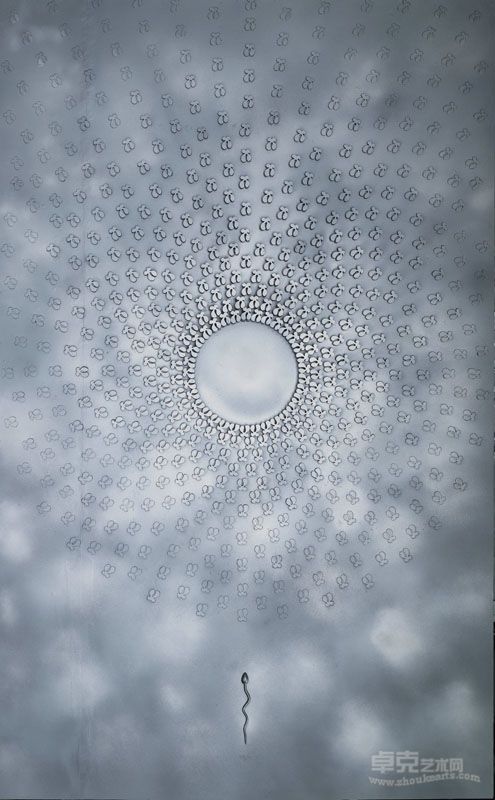 生命之二  2.4m*1.5m  2009年