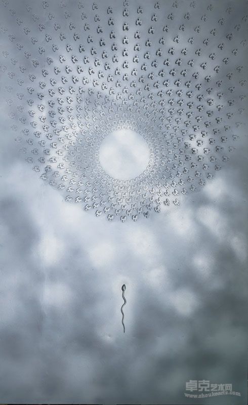 生命之一  2.4m*1.5m  2008年