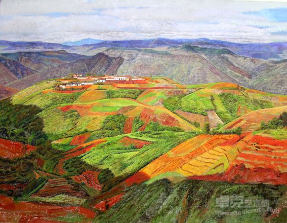 乐土No.2，油画，90cm×120cm,2011年