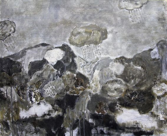 意象风景1，50cm×60cm,2000年