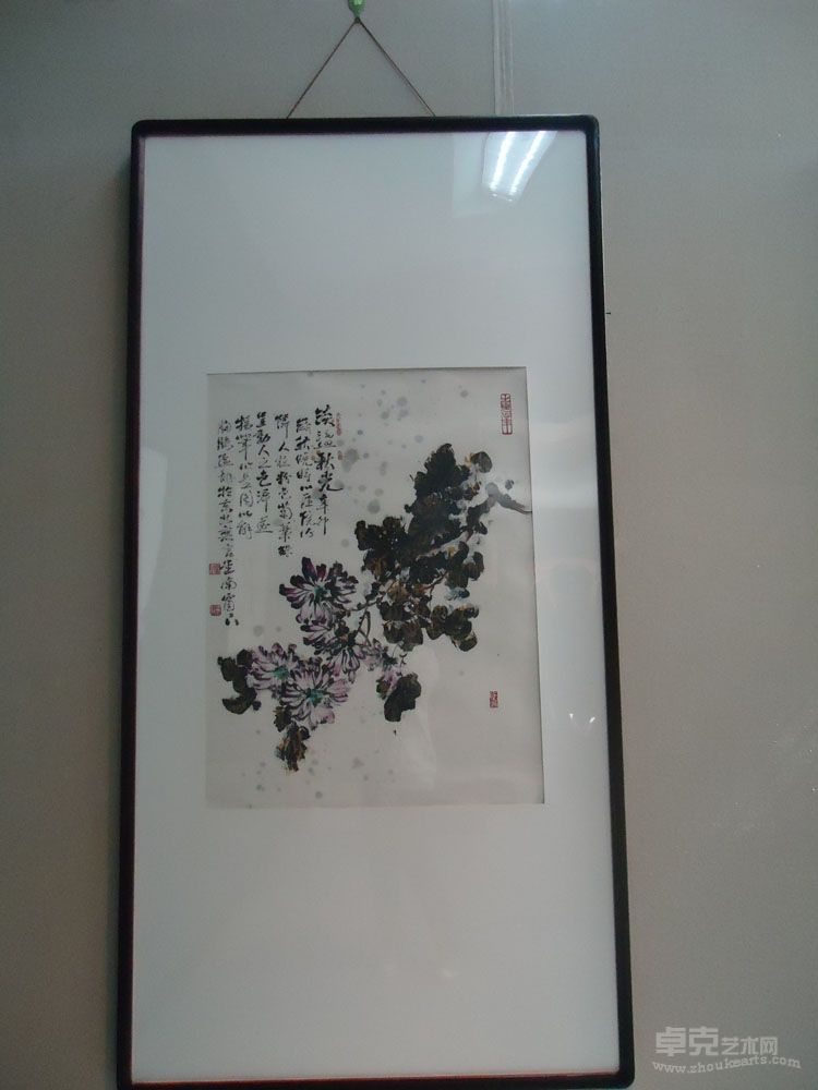 2012年10月19日上午10点，合肥久留米美术馆，中国当代书画名家王梦龙﹣故乡行花鸟画展开幕 40