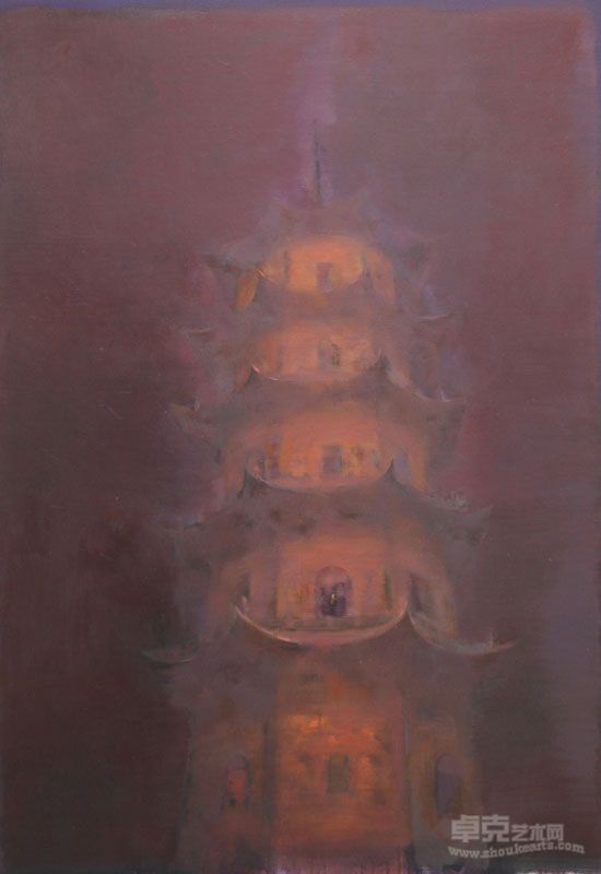 冯巍 ——微茫系列一  100x140cm  2012