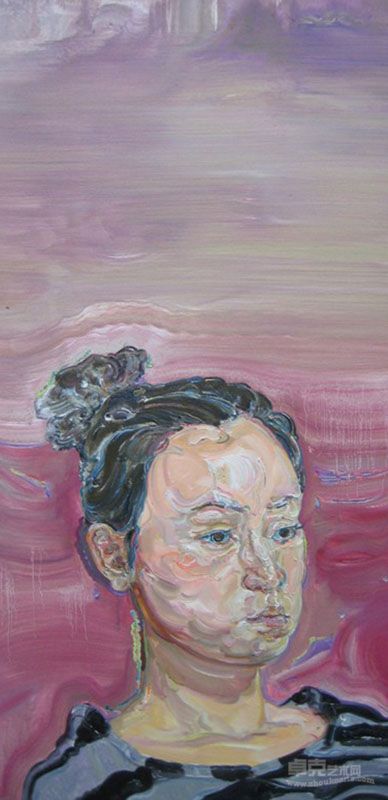 孟滨——肖像系列一   120x60cm   2012