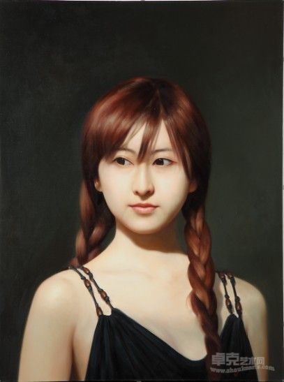 陈承卫 《青春启示录-阳光下的黑玫瑰》60X80 布面油画 年代2012 IMG_00815