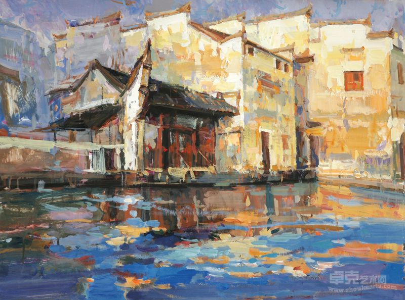 王璐、刘玉龙 皖南风景